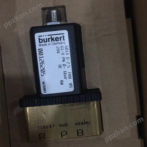 3/2通电磁阀BURKERT连接方式
